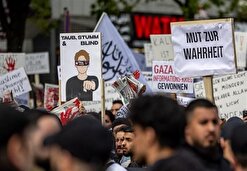 اعتراض علیه سیاست‌های ضد اسلامی دولت آلمان در هامبورگ