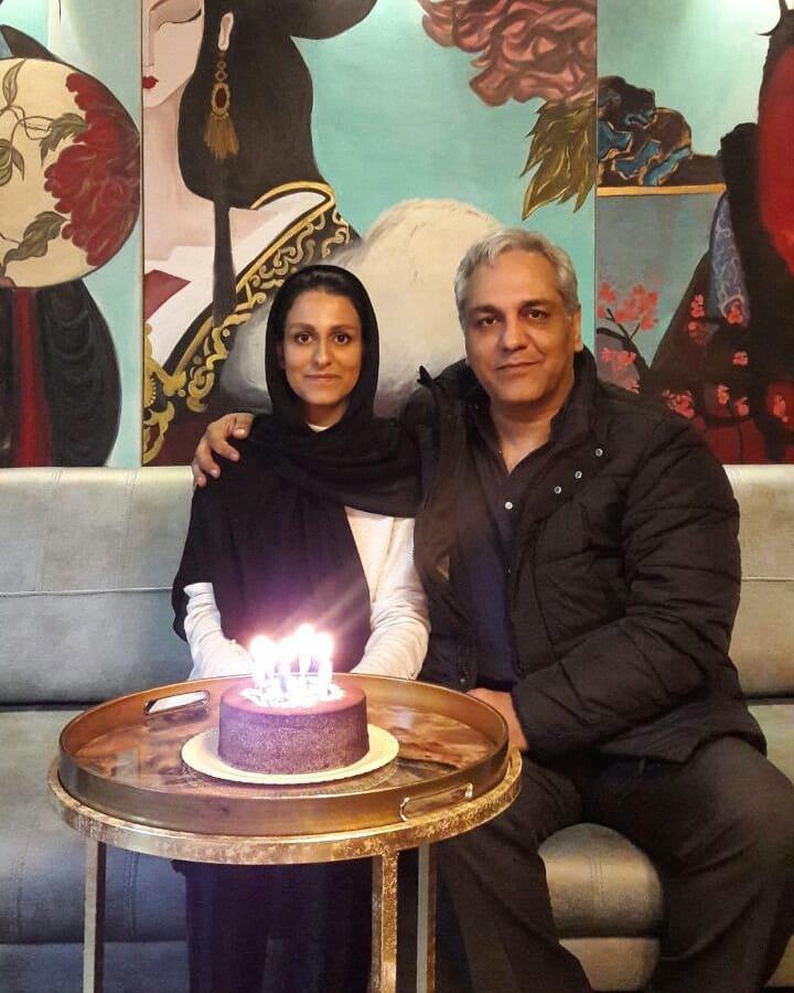جشن تولد دونفره مهران مدیری و دخترش + عکس