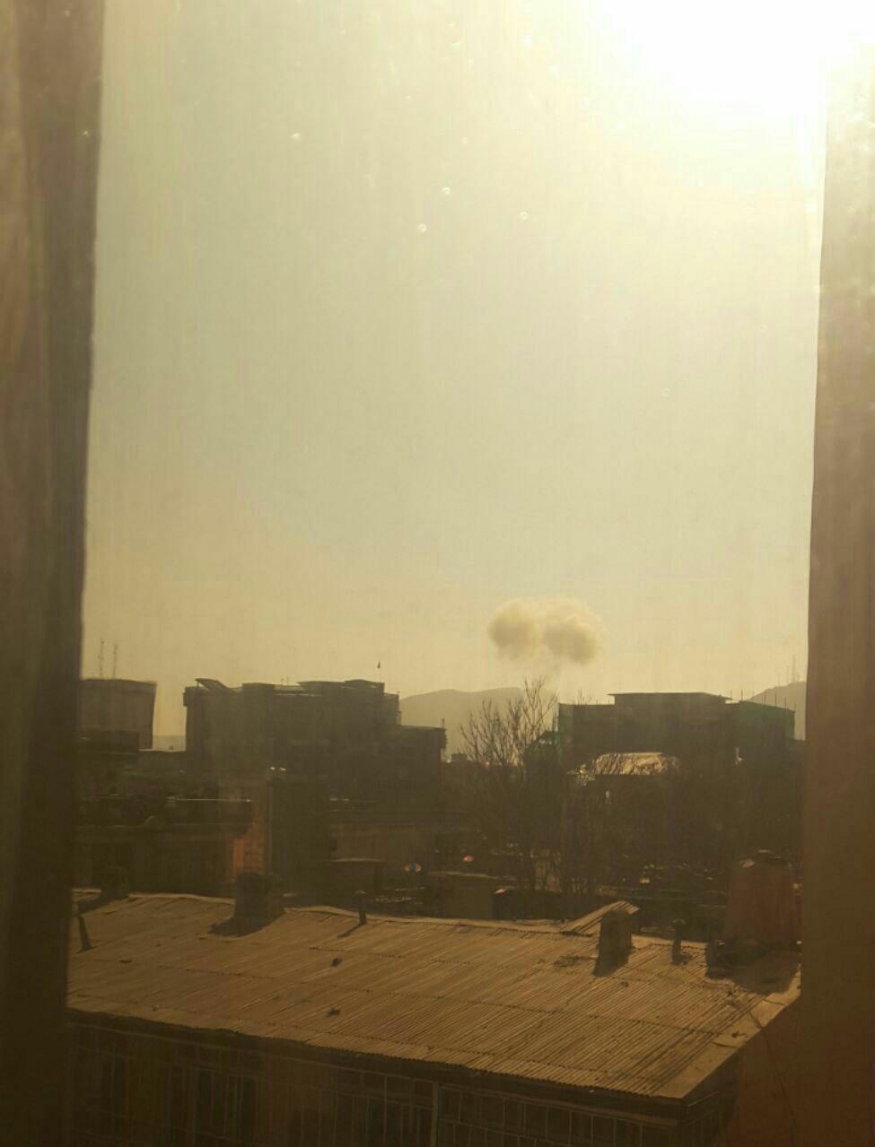 انفجار مهیب نزدیک سفارتخانه‌های خارجی و ساختمان‌های دولتی در کابل