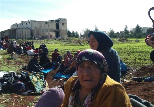 کوچ ده‌ها هزار نفر از ساکنان «عفرین» به مناطق تحت کنترل حکومت سوریه +تصاویر