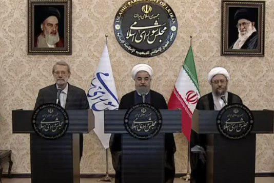 روحانی: نقض برجام با واکنش یکپارچه مردم ایران روبرو خواهد شد/ پشتیبان نیروی مسلح خود هستیم