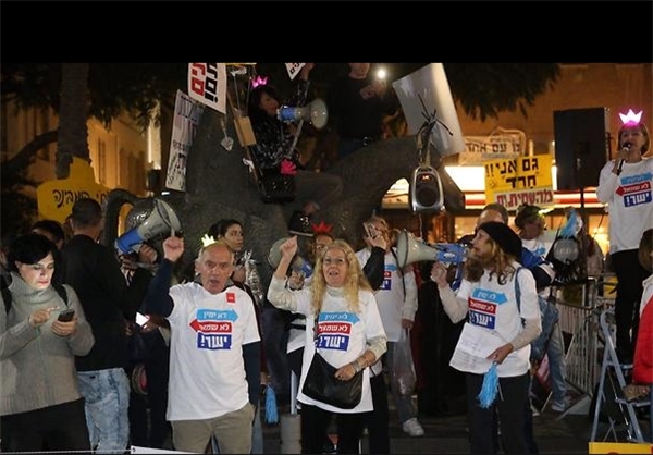 تظاهرات ۲۵ هزار نفری در تل‌آویو در اعتراض به فساد نتانیاهو