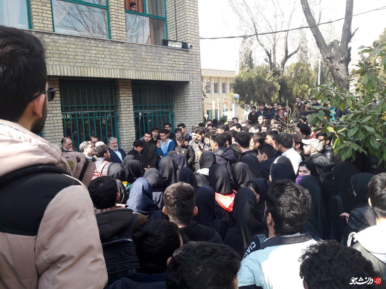 دانشجویان شهید رجایی تجمع کردند+ عکس و فیلم