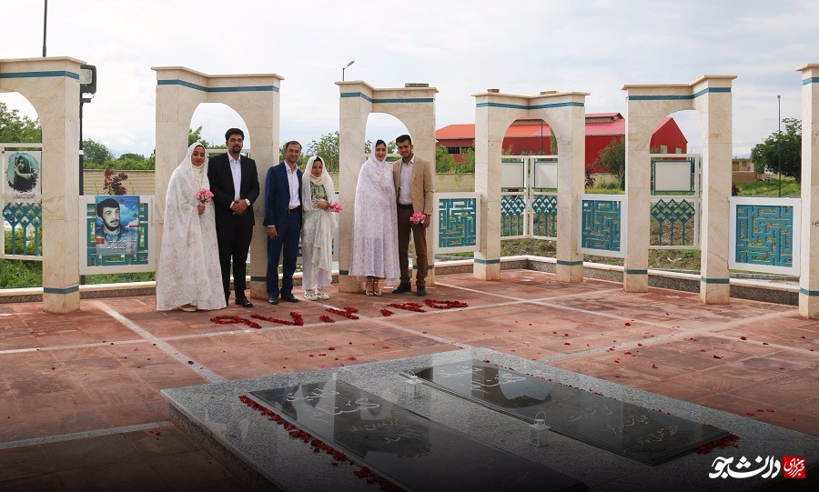 سه زوج دانشجو دانشگاه آزاد ارومیه در جشن ازدواج دانشجویی عقد کردند/ عروسی به صرف سادگی