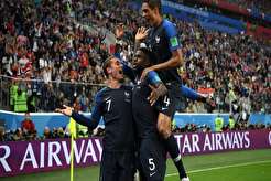 فرانسه فینالیست جام بیست و یکم شد/ پدیده مقابل خروس‌ها کم آورد