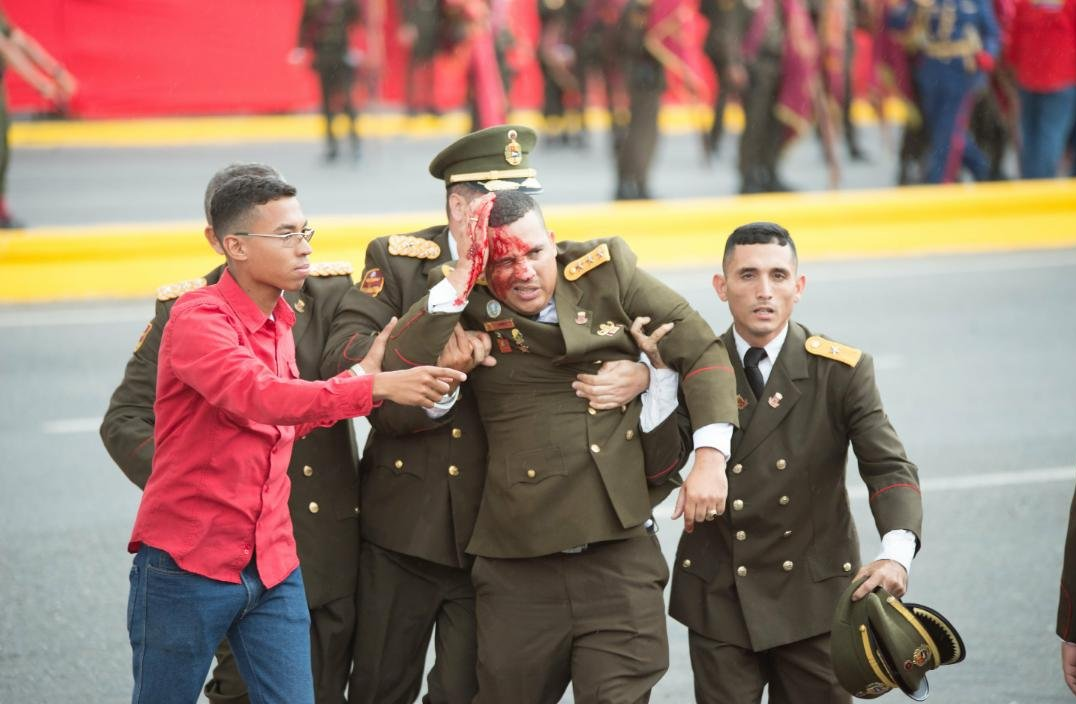 ترور رئیس‌جمهور ونزوئلا ناکام ماند +فیلم