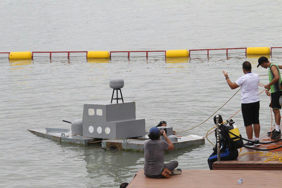 پیشتازی ایران در بخش نجات کشتی غرق شده مسابقات ارتش‌های جهان+ تصاویر