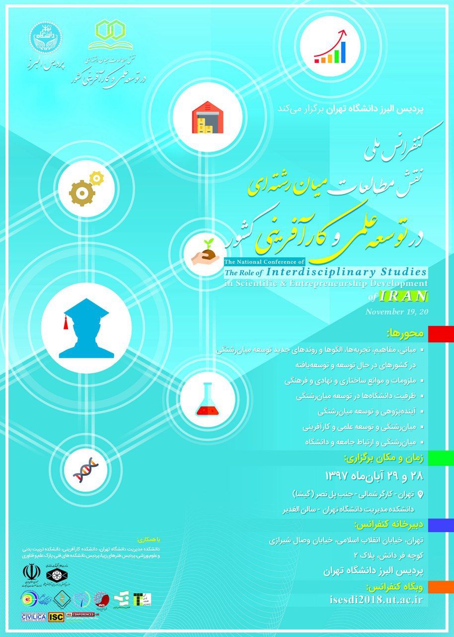 کنفرانس ملی نقش مطالعات میان رشته‌ای در دانشگاه تهران برگزار می‌شود///// پنج شنبه