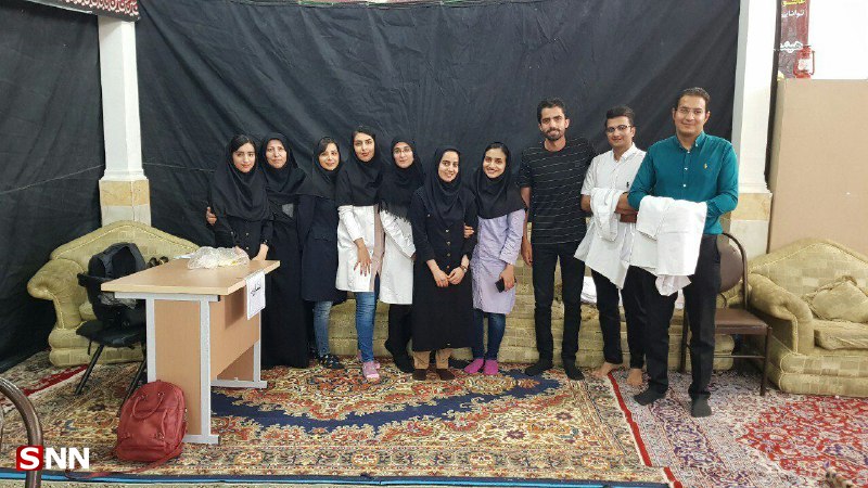 اردوی جهادی دانشجویان دانشگاه علوم پزشکی زاهدان در مسجد ابوذر زاهدان برگزار شد