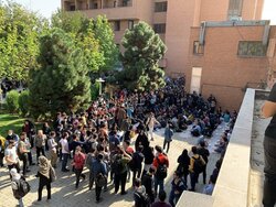 سخنرانی کوبنده رئیس دانشگاه تبریز در جمع دانشجویان