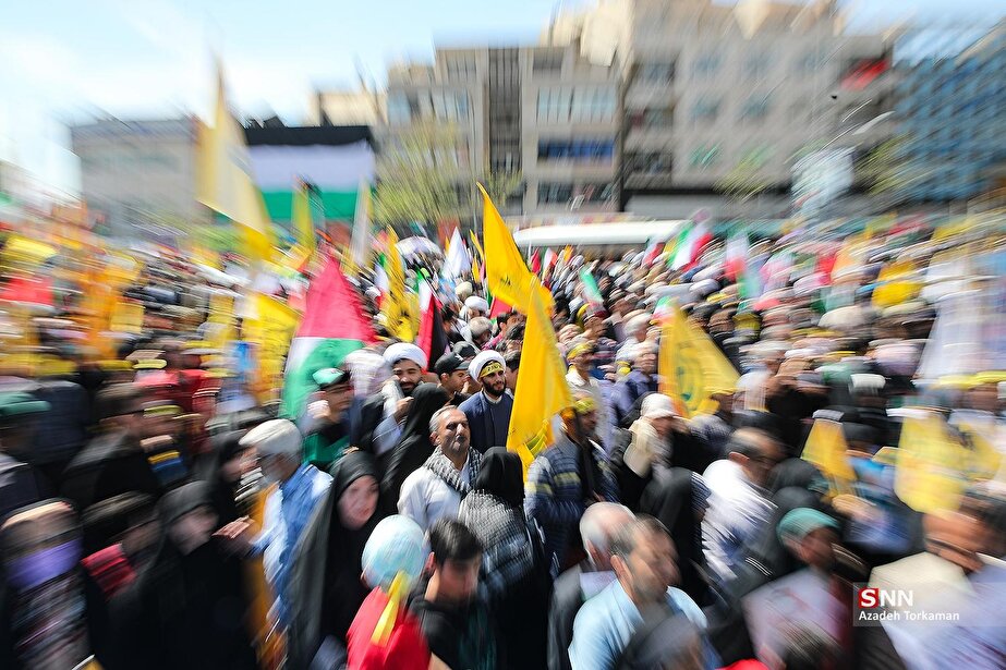 راهپیمایی روز جهانی قدس در تهران (۳)