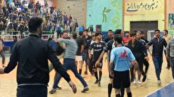 آشوب در مسابقات جام رمضان بندرگز/ ۱۲ نفر توسط پلیس دستگیر شدند