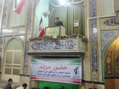 دولت پاسخگوی مردم نیست/ مردم در پازل فتنهگران و ایادی استکبار قرار نمیگیرند