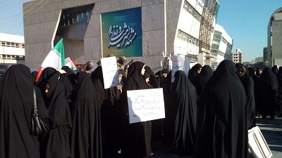 حضور پرشور و باشکوه دانشجویان در راهپیمایی حماسه 9 دی در مشهد+ تصویر