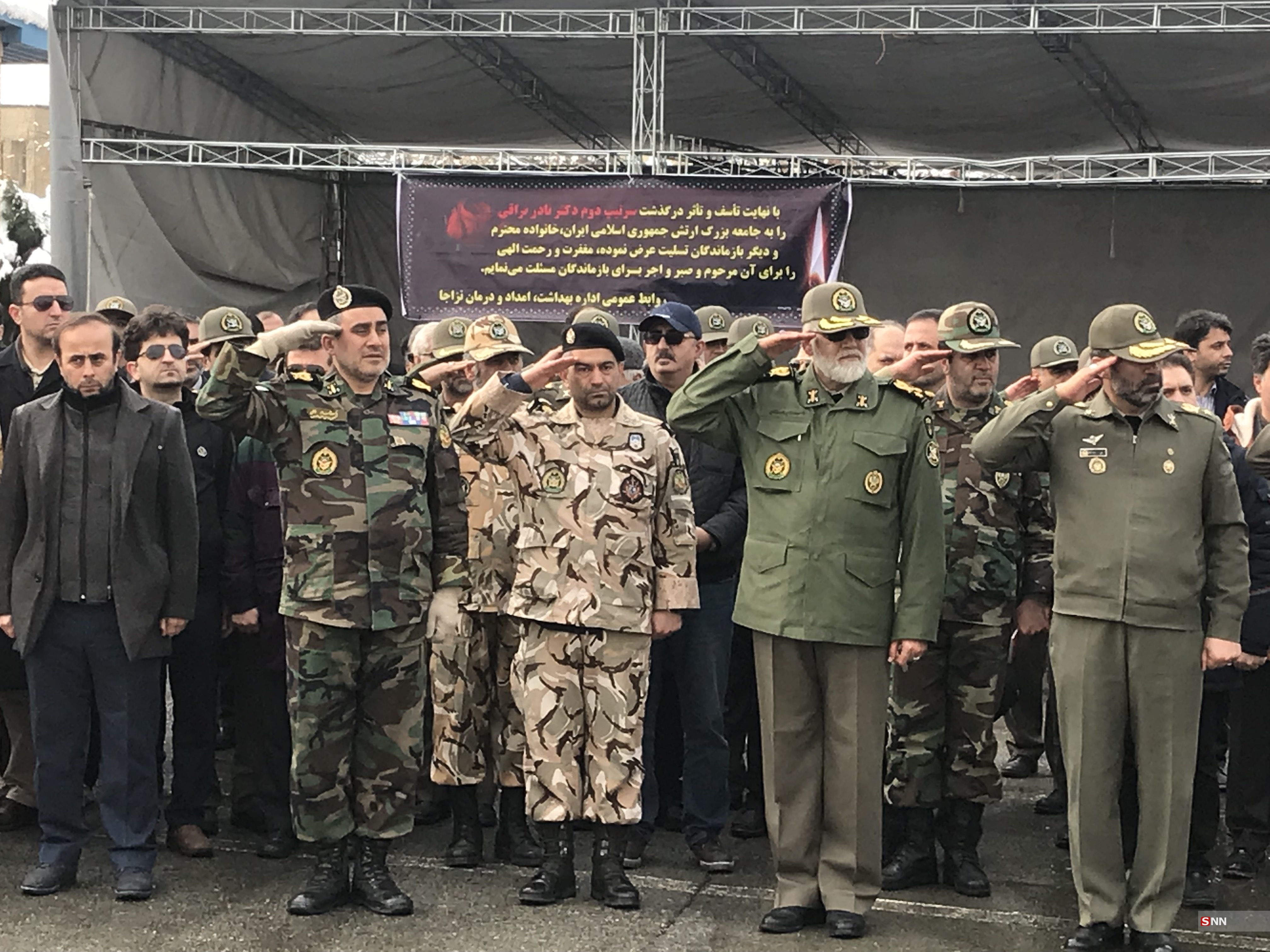 نراقی از پزشکان برجسته و مجرب ارتش بود که کارنامه درخشانی  از خود برجای گذاشت