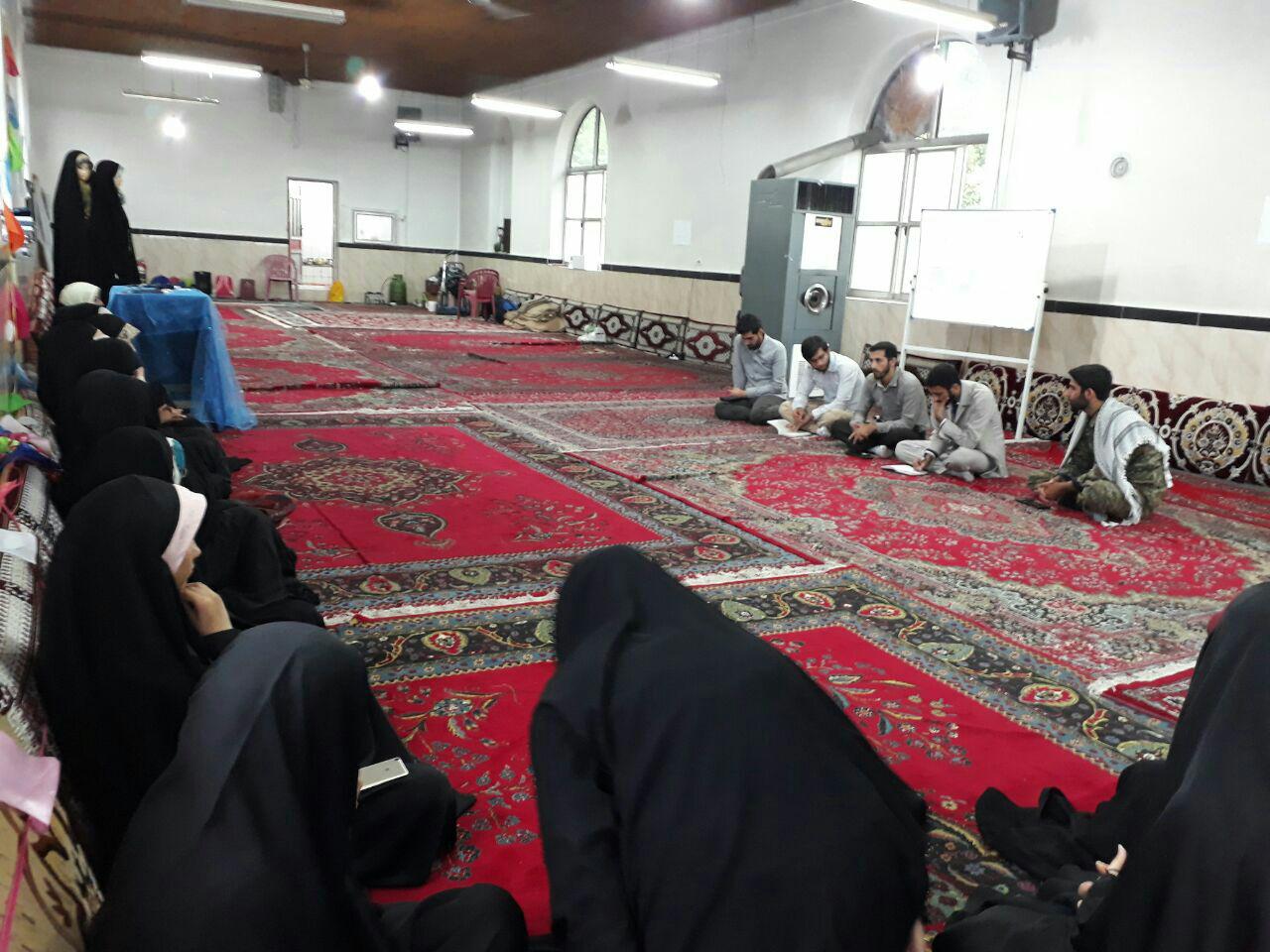 خدمات رسانی دانشجویان جهادی دانشگاه آمل در روستای فیروزجاه