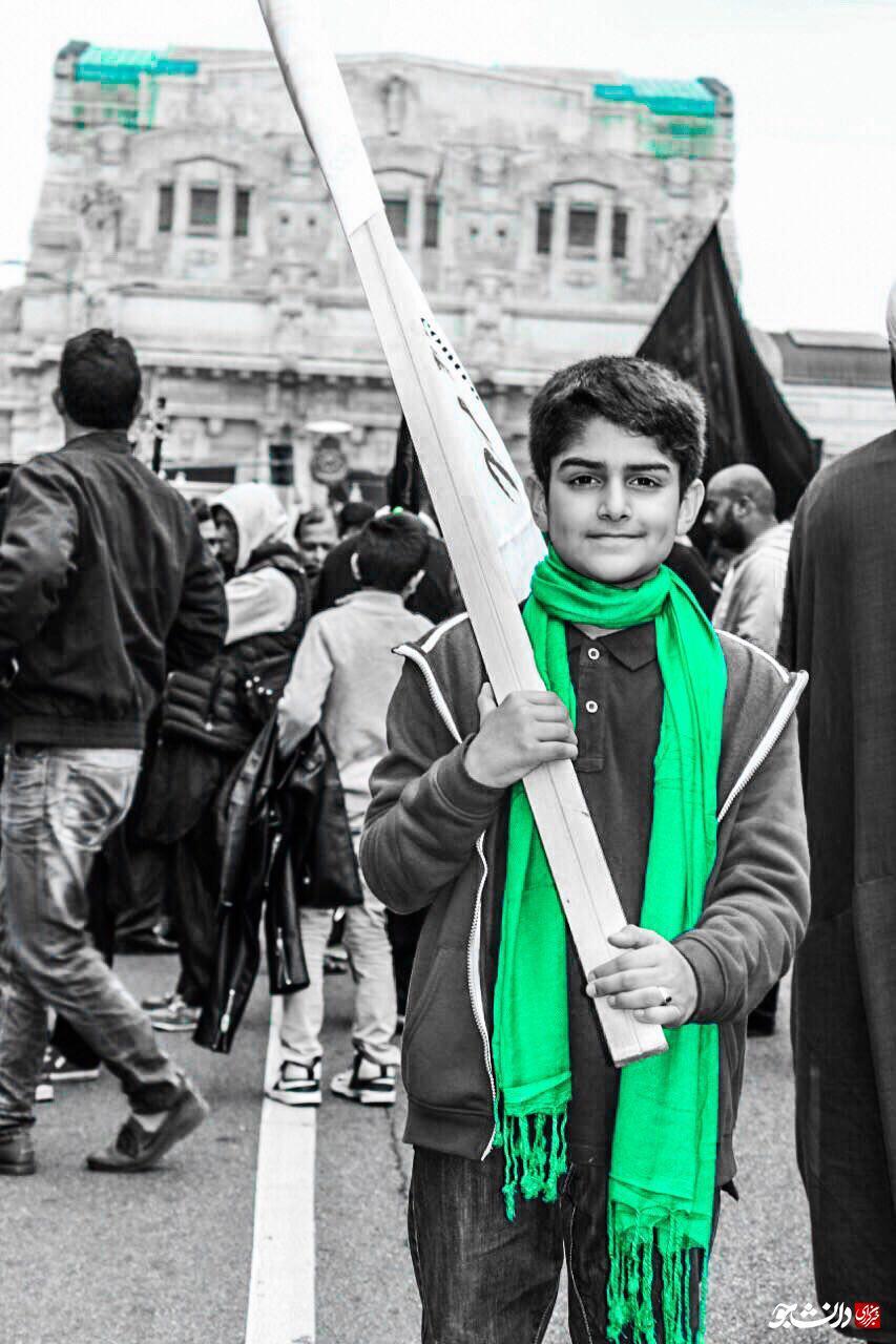 فعالیتهای میدانی دانشجویان اروپایی در روز عاشورا+تصاویر
