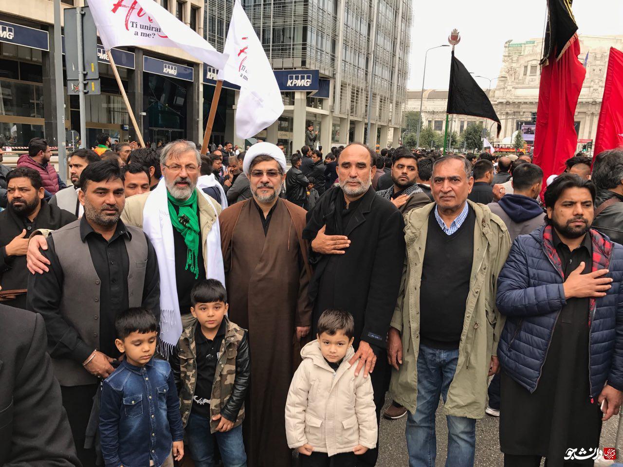 فعالیتهای میدانی دانشجویان اروپایی در روز عاشورا+تصاویر