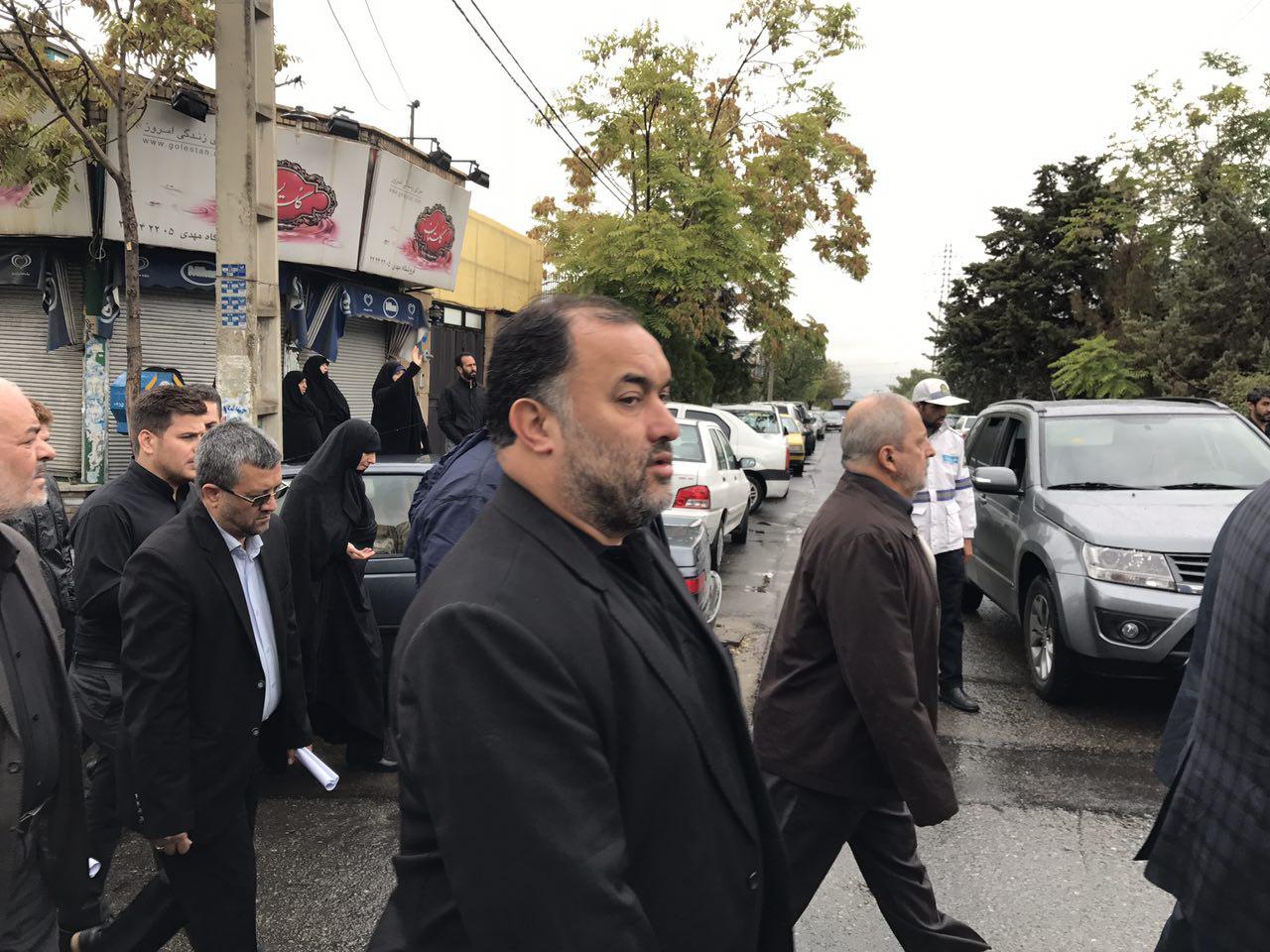 تشییع داود احمدی نژاد