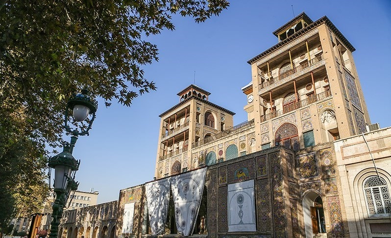 کشف سازه تاریخی قاجاری در عرصه کاخ گلستان