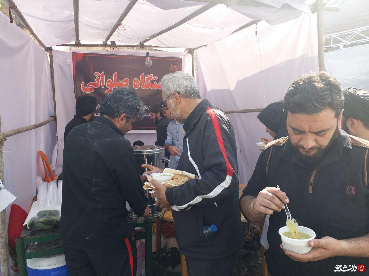 وقتی که در موکب دانشجویی خستگی بی‌معنا می‌شود