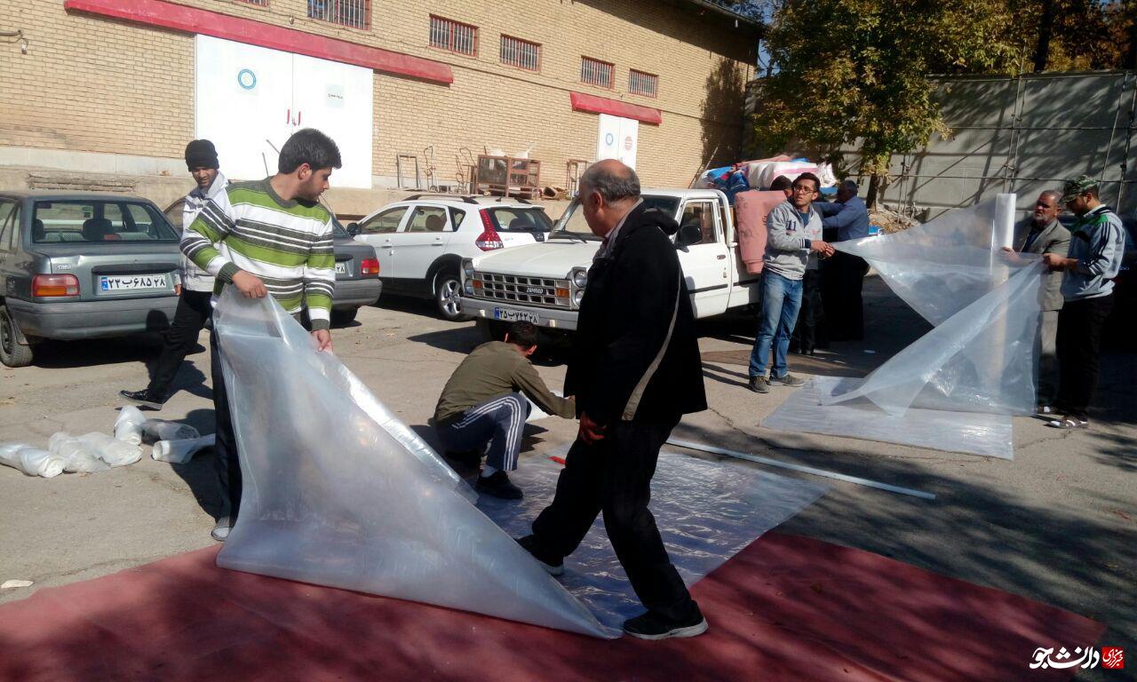کمپین دانشجویی حمایت از زلزله زدگان شکل گرفت
