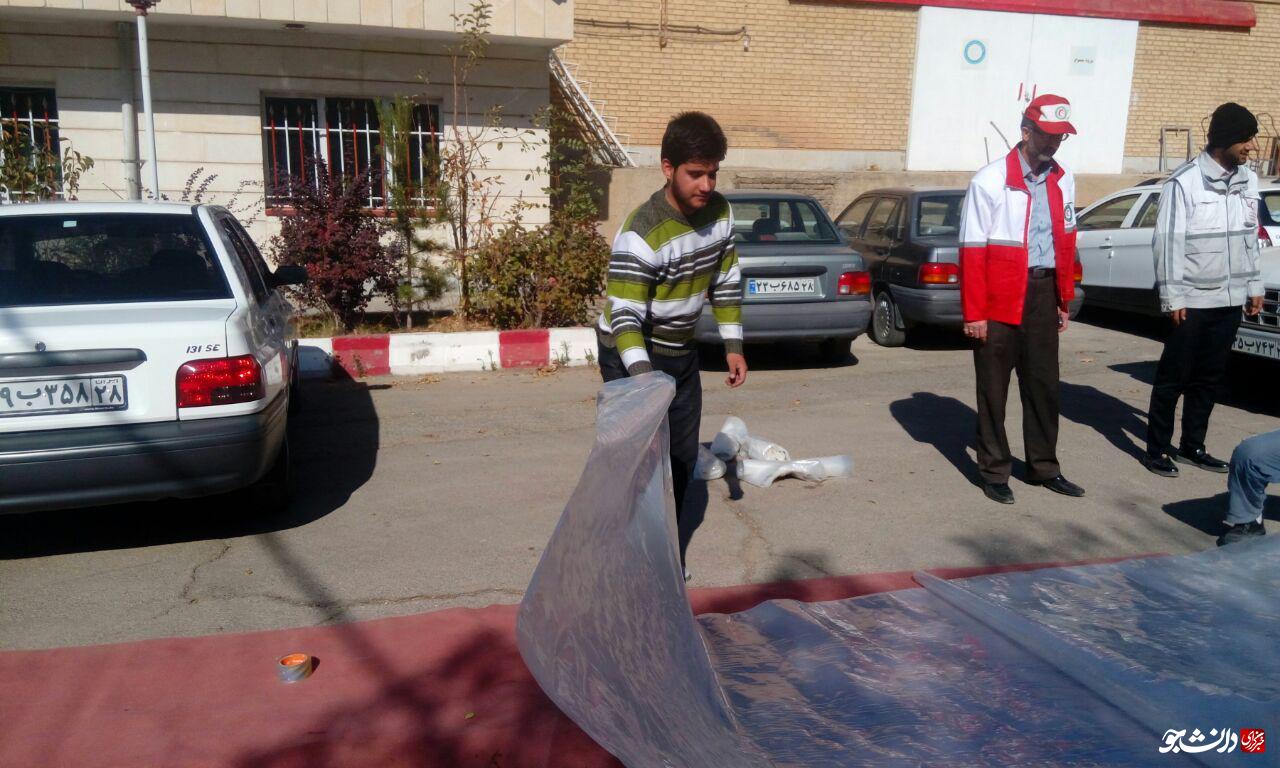 کمپین دانشجویی حمایت از زلزله زدگان شکل گرفت
