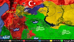 تروریستها به دنبال حمله شیمیایی در درعا هستند