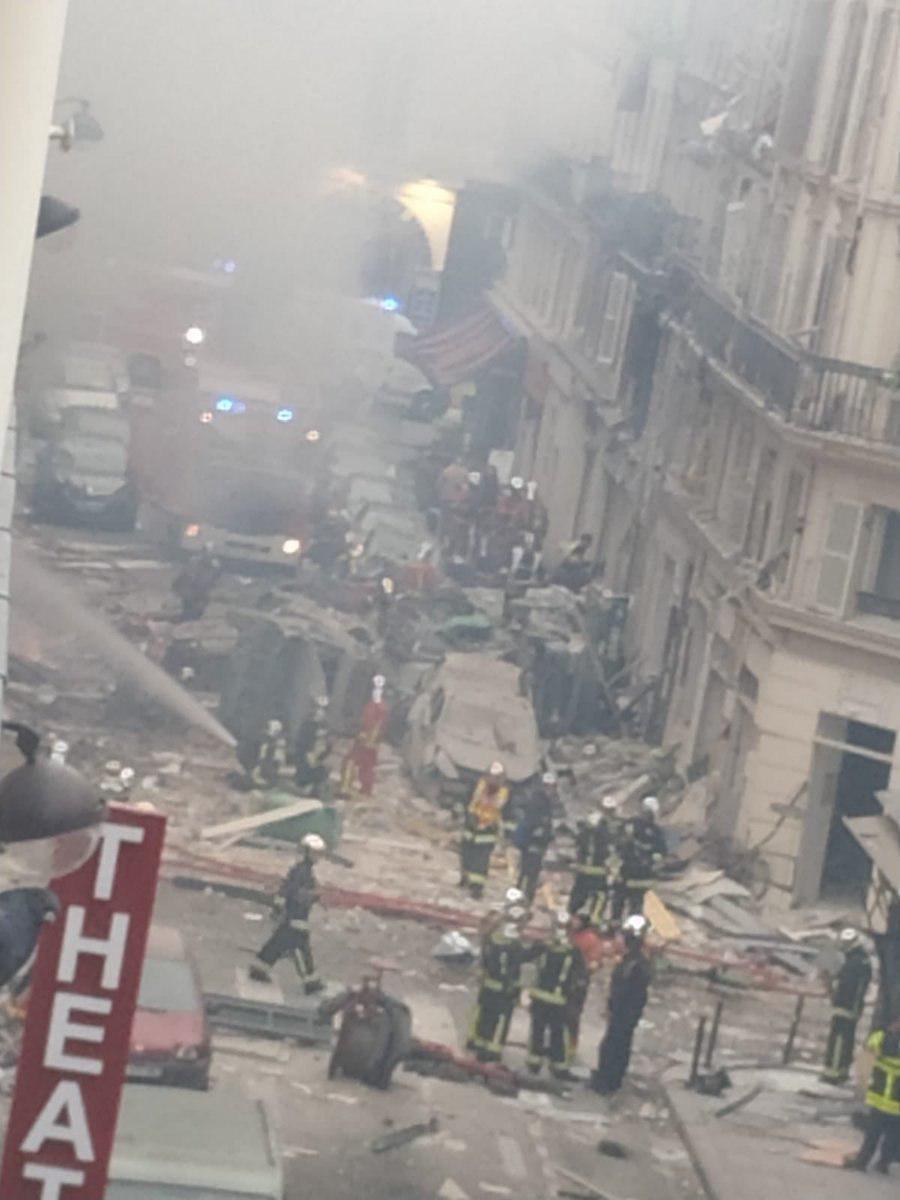 انفجاری مهیب در پاریس