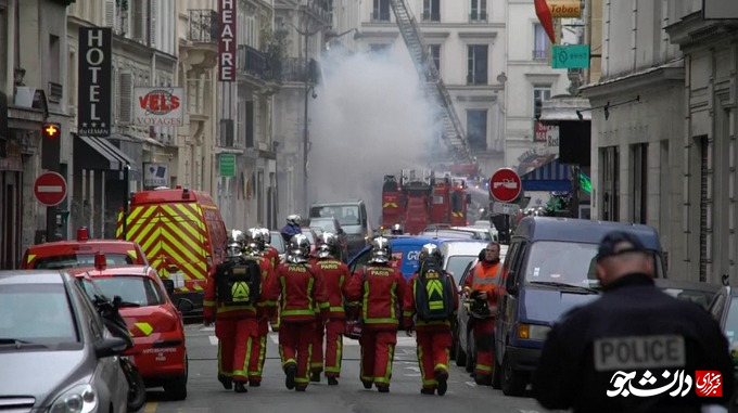 انفجاری مهیب در پاریس + تصاویر