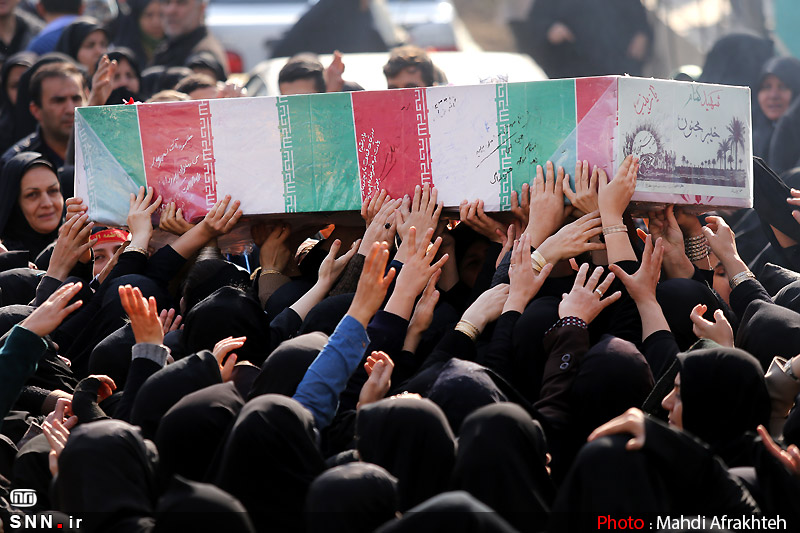 پیکر مطهر دو شهید گمنام در واحد تهران جنوب دانشگاه آزاد تشییع و تدفین‌می‌شود