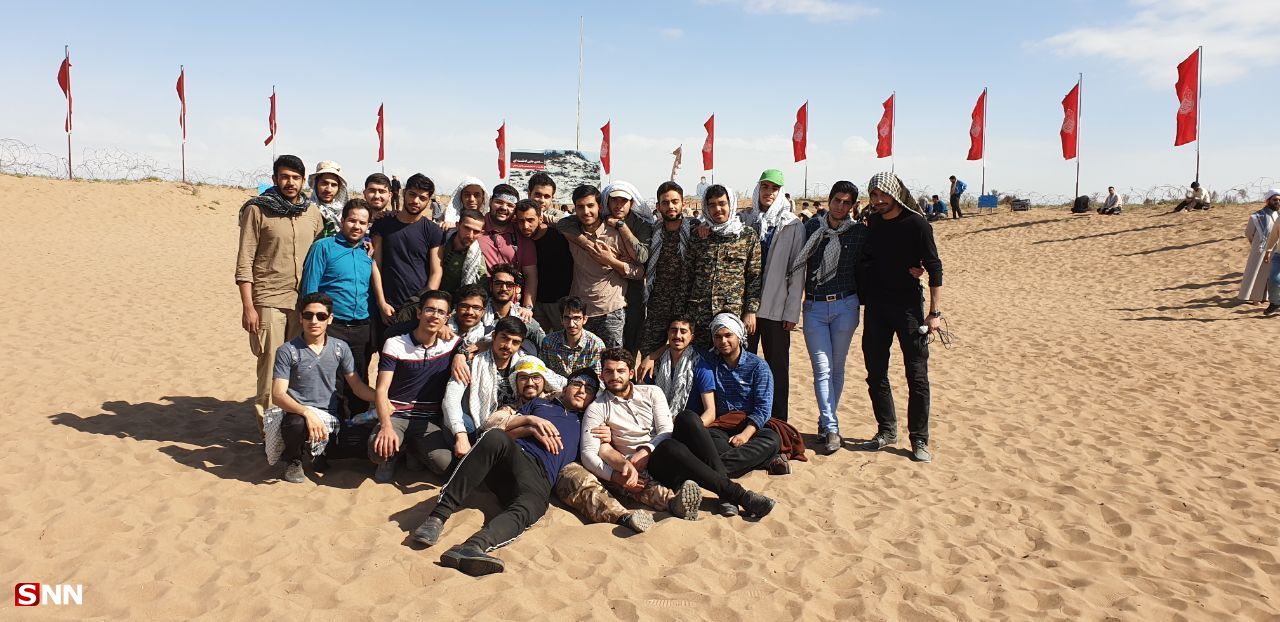 دانشجویان سمنانی از مناطق عملیاتی جنوب بازید کردند+ تصاویر