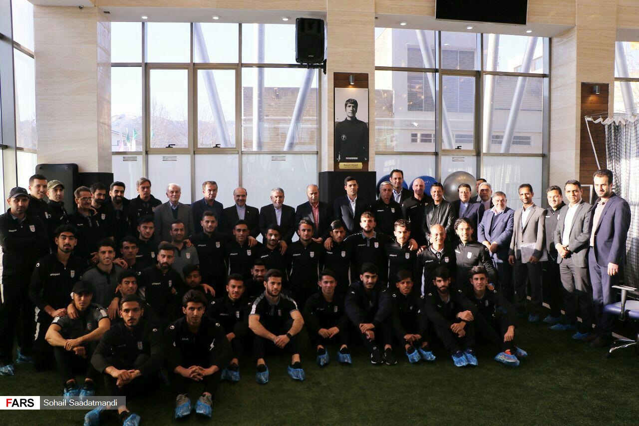 عکس/ حضور سلطانی‌فر و صالحی‌امیری در محل تمرین تیم ملی امید