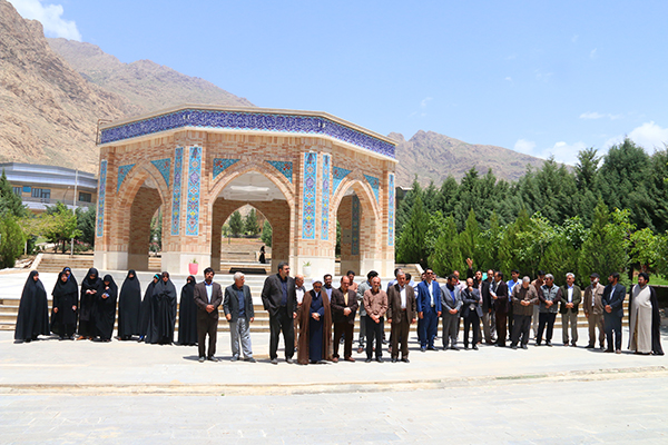 تجمع دانشگاهیان کرمانشاهی علیه خروج آمریکا از برجام برگزار شد