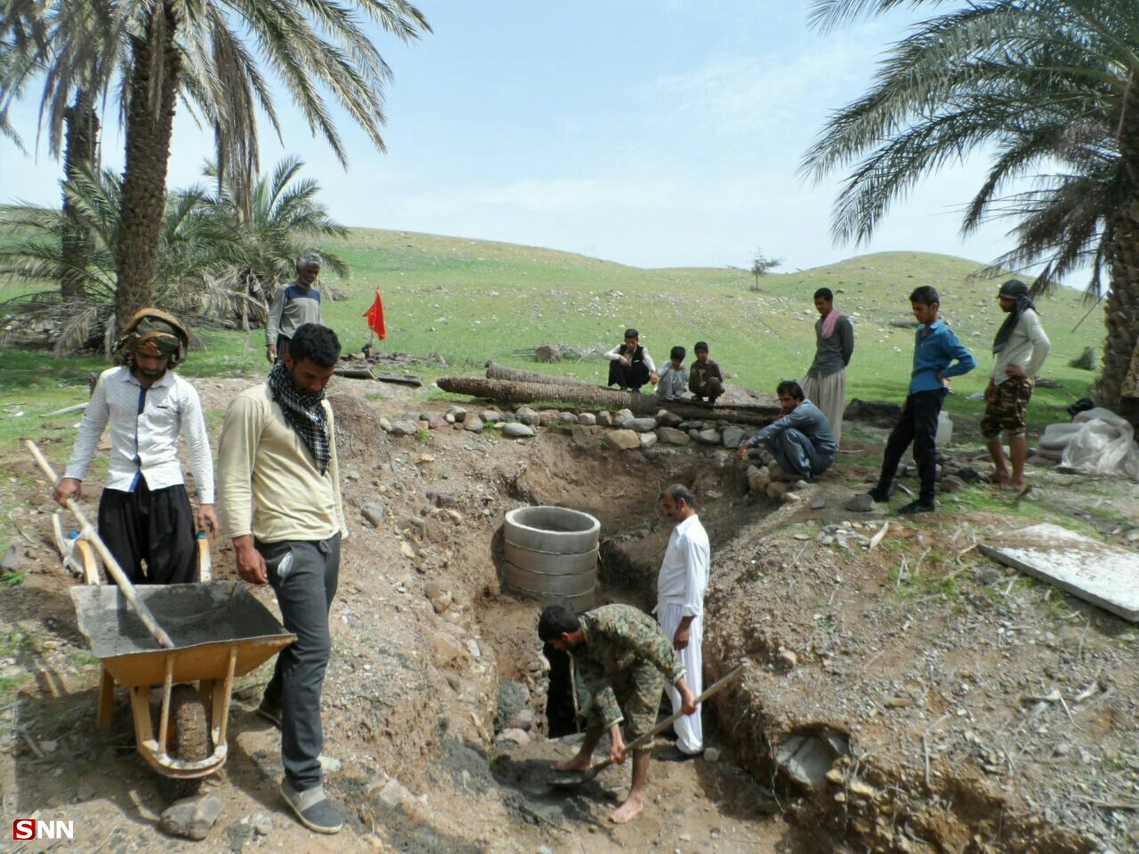 /بماند/چشمه‌های خشکیده که مردم  جنوب استان کرمان را به ستوه آورد/ روایتی از تلاش‌ خستگی‌ناپذیر جهادگران دانشجو در دل خاک