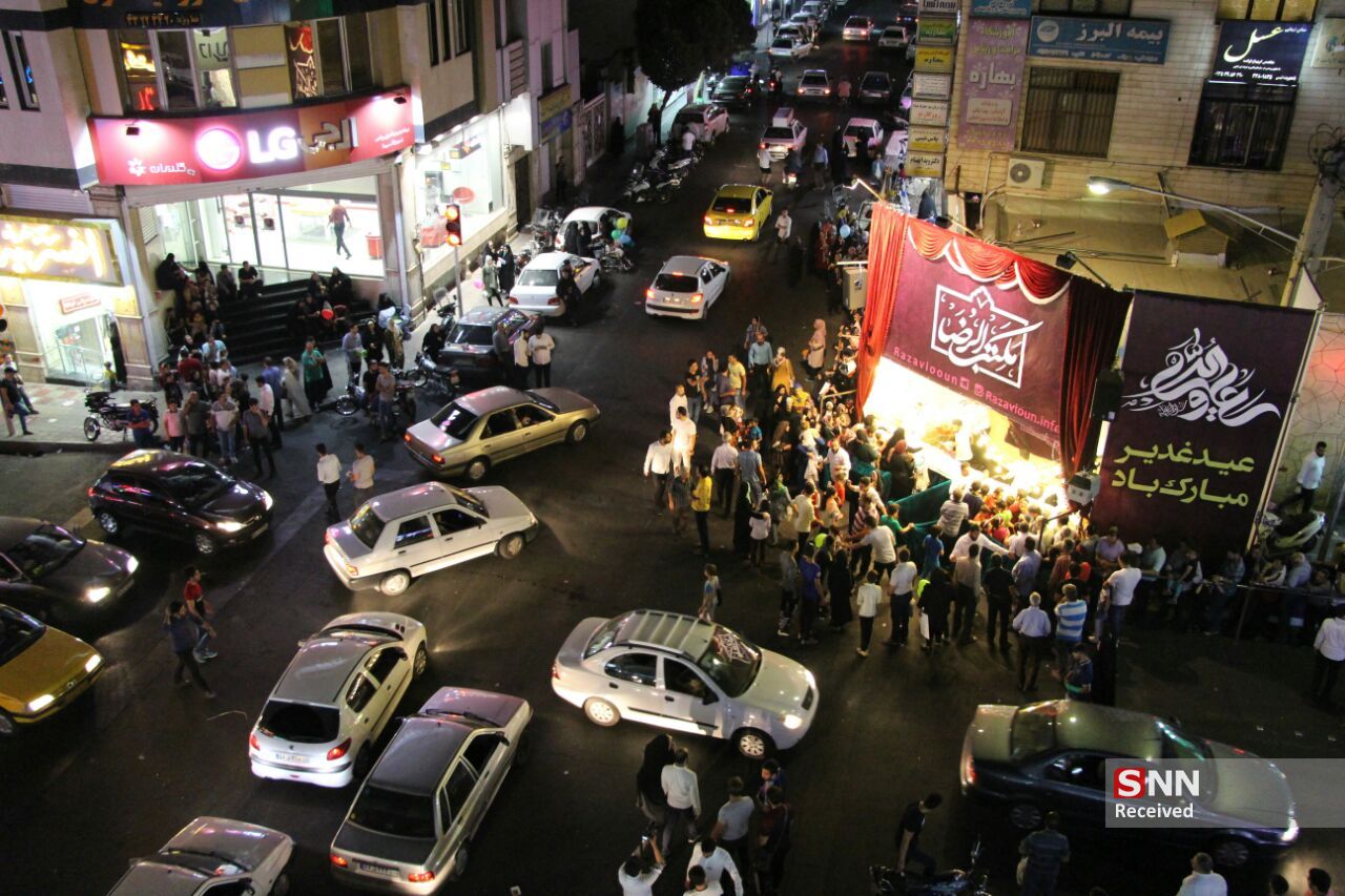 جشن متفاوت عید غدیر در شرق تهران برگزار شد+تصاویر