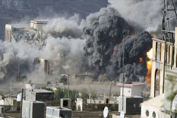 ۱۳بار بمباران صعده توسط جنگنده‌های ائتلاف سعودی در یک روز