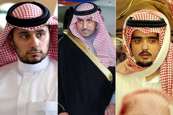 هنوز ۲ فرزند شاه سابق عربستان در حبس هستند