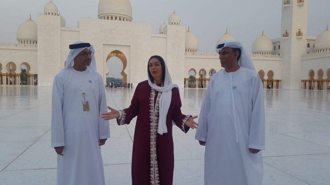 سبقت امارات در عادی‌سازی روابط با رژیم اشغالگر/ وزیر اسرائیلی در مسجد شیخ زاید