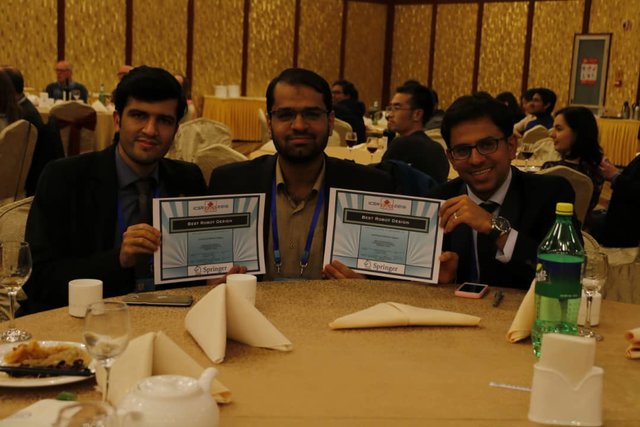 پژوهشگران ایرانی دانشگاه شریف جوایز رباتیک چین را دِرو کردند