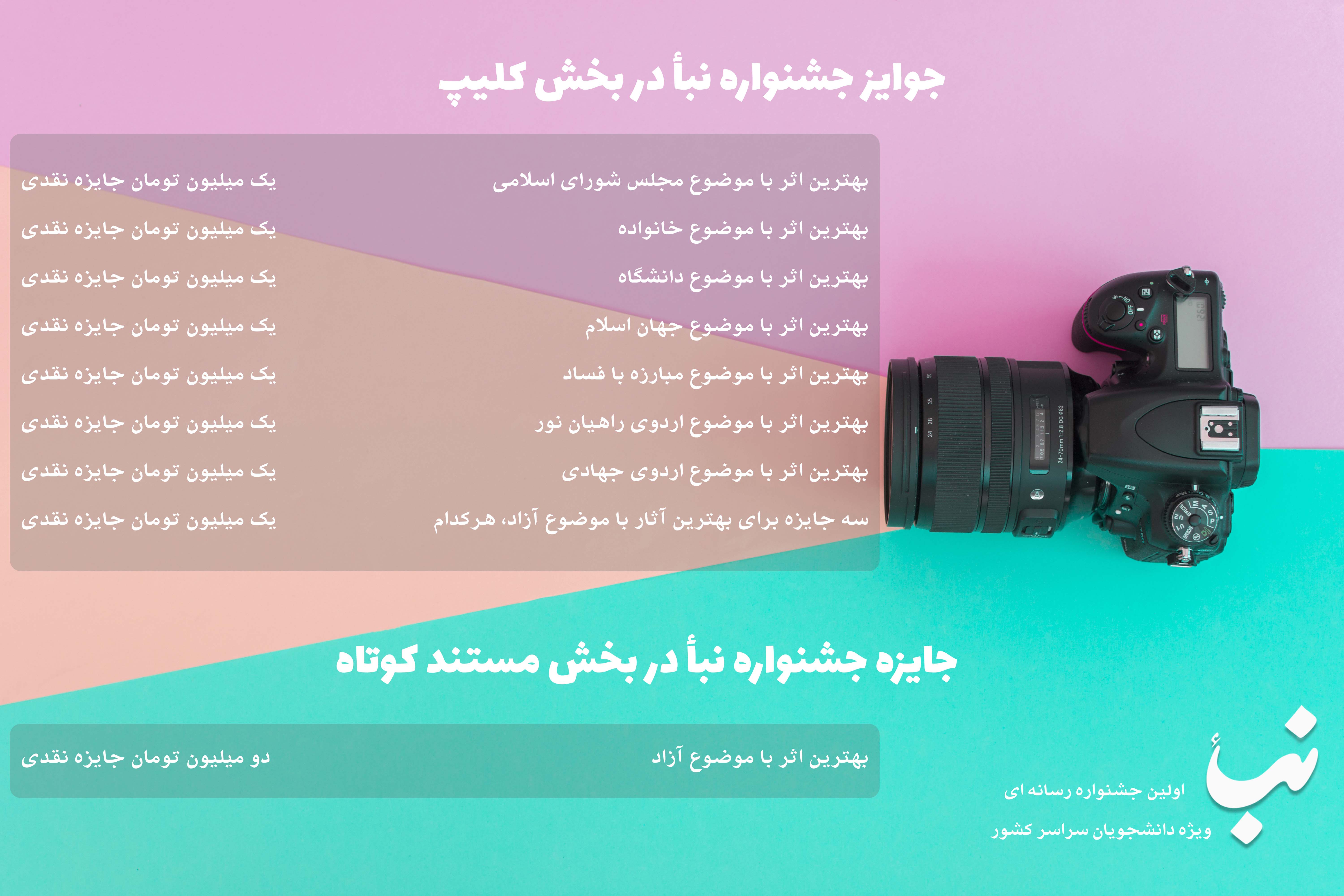 ارسال ۱۰۰۰ اثر به نخستین جشنواره رسانه‌ای نبا/ مراسم اختتامیه ۱۱ اردیبهشت برگزار می‌شود