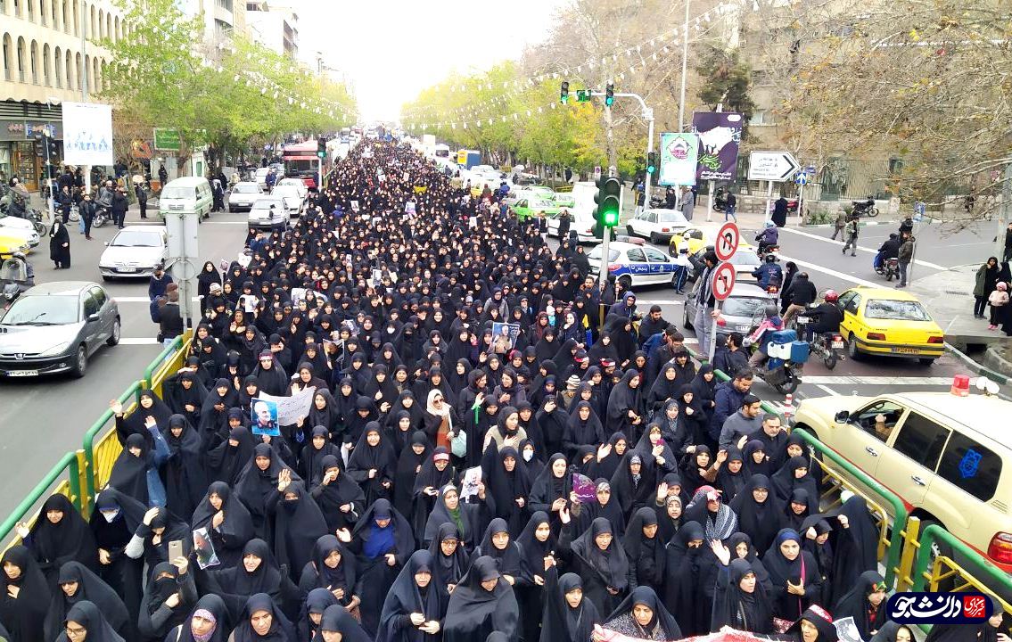 غوغای دانشجویان تهرانی در عاشورای سلیمانی