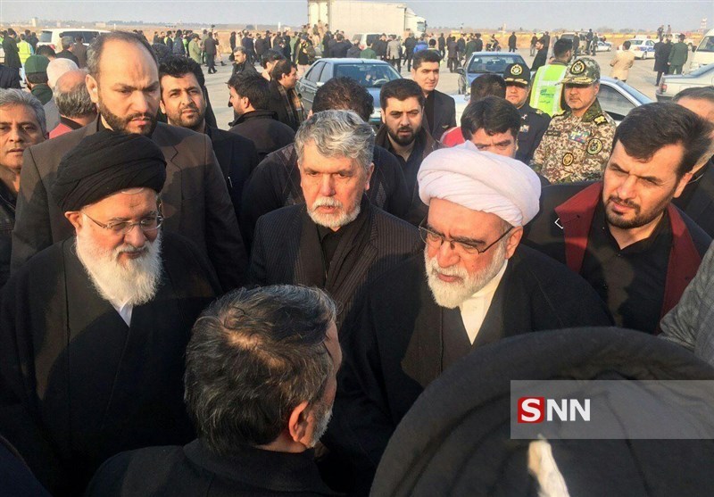 پوشش زنده تشییع سردار شهید سلیمانی در مشهد مقدس