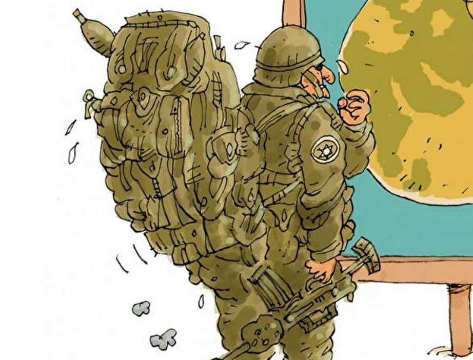 کاریکاتور توصیه به سربازان آمریکایی