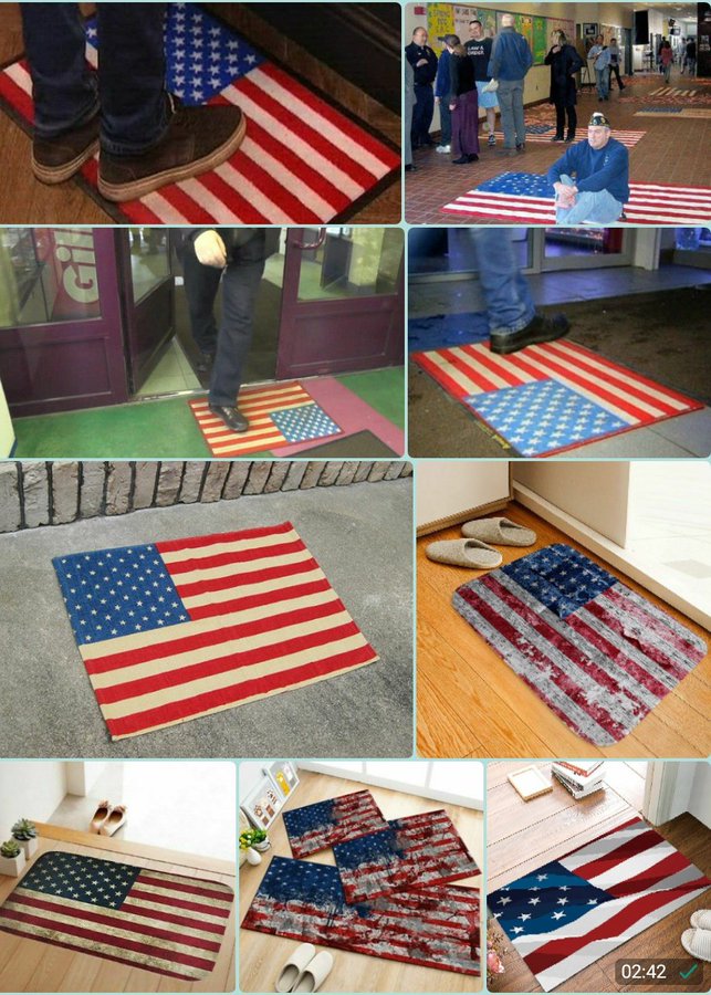 واکنش جالب رائفی‌پور به توئیت جدید ترامپ: «USA Flag Mat Floor» را گوگل کنید