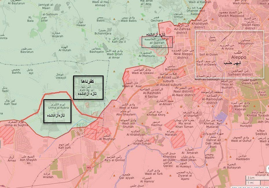 ارتش سوریه روستای «کفرناها» و پایگاه «فوج ۴۶» را هم آزاد کرد