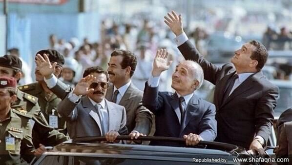 از صدام تا صالح؛ دیکتاتوران حاضر در این عکس همگی مردند
