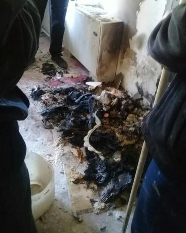 خوابگاه دانشجویی فتح دانشگاه شیراز دچار آتش سوزی شد+فیلم