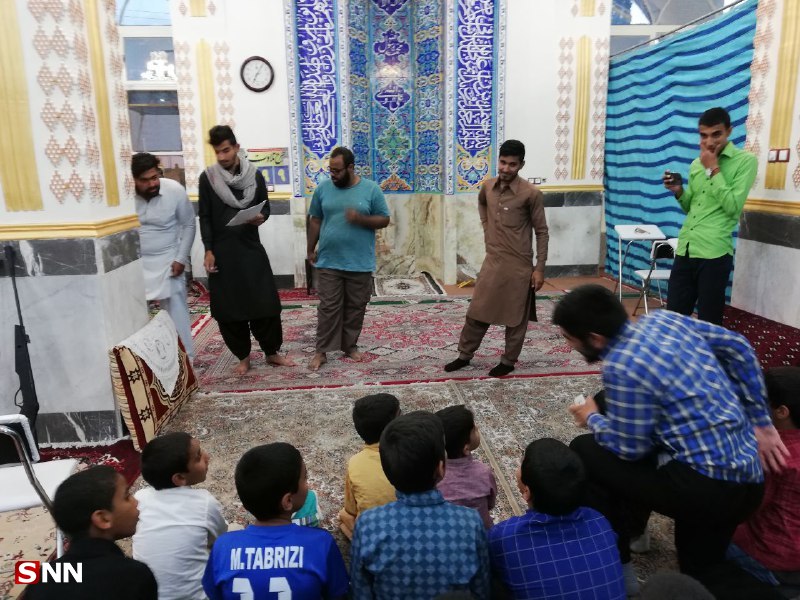 اردوی جهادی فرهنگی دانشجویان سیستان و بلوچستان ویژه کودکان و نوجوانان برگزار شد