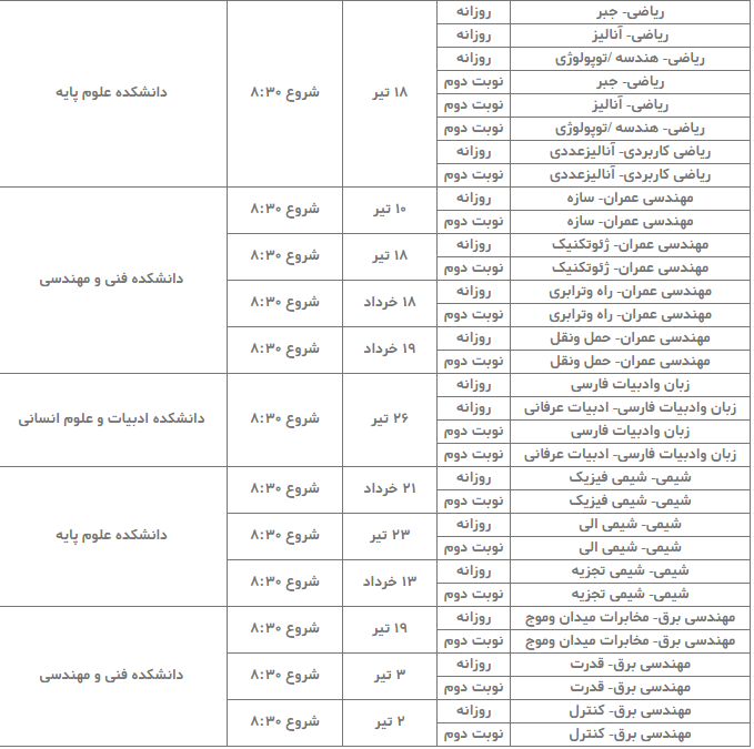 آزمون شفاهی پذیرفته شدگان مقطع دکتری دانشگاه امام خمینی (ره) از ۲۰ خرداد آغاز شد